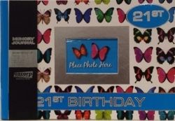 JOURNAL MEMORIES BUTTERFLIES 21ST