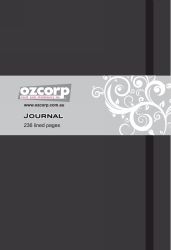 JOURNAL A5 BLACK JUDY