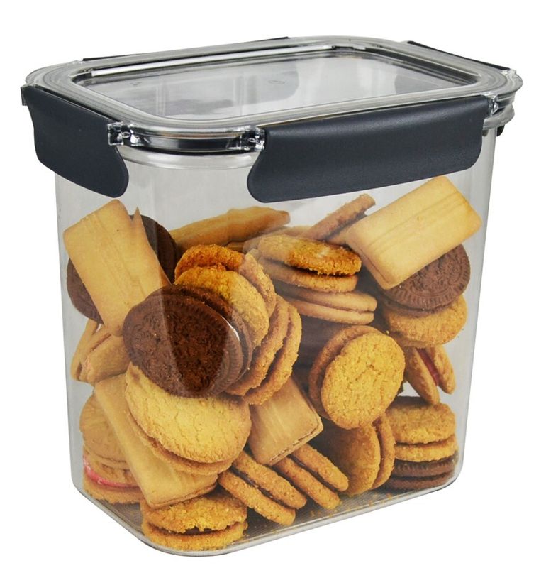 FOOD CONTAINER ITALPLAST 2850ML SNAP LOCK CLEAR 210 X 150 X 190