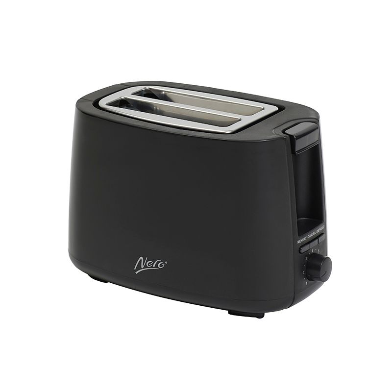 TOASTER NERO 2 SLICE BLACK