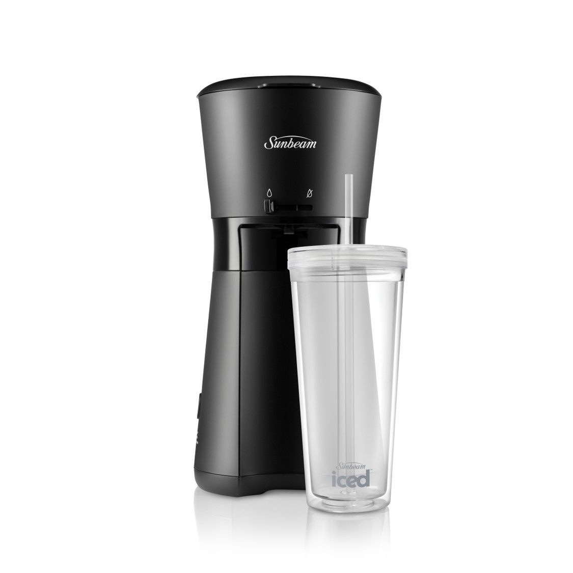 SP- ICED COFFEE MAKER SUNBEAM 170X170X330MM 650ML CAPACITY BLACK SP- ICED COFFEE MAKER SUNBEAM 170X170X330MM 650ML CAPACITY BLACK