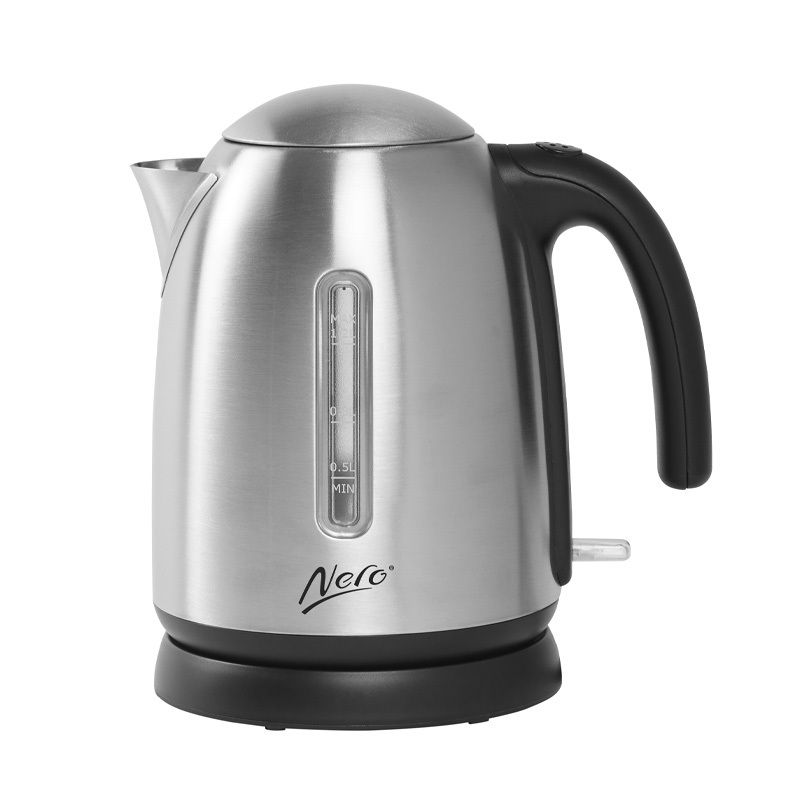 SP- KETTLE NERO 1.2L STUDIO STAINLESS STEEL