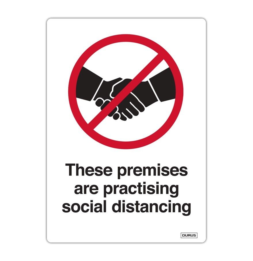 SP- SELF ADHESIVE DURUS 105MMX148MM DECAL THESE PREMISES BLACK & RED PK2 SP- SELF ADHESIVE DURUS 105MMX148MM DECAL THESE PREMISES BLACK & RED PK2
