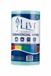 COMMERCIAL WIPES LIVI ESSENTIALS GREEN