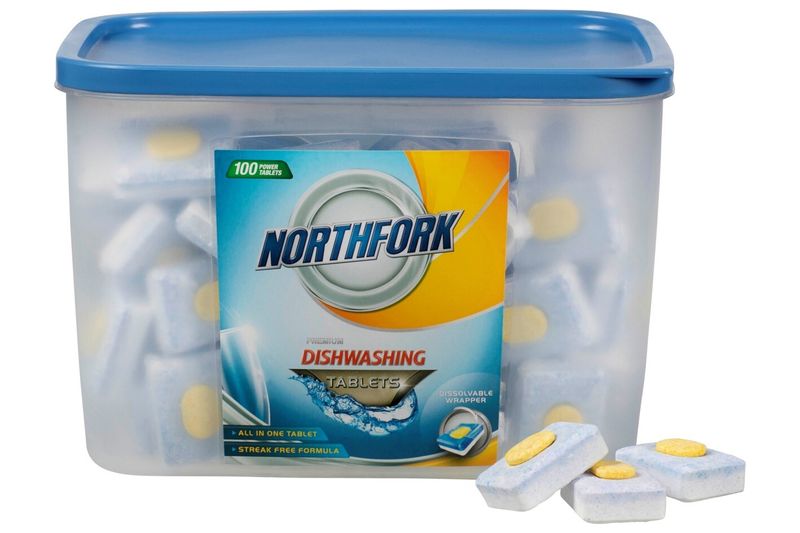 DISHWASHING TABLETS NORTHFORK ALL IN ONE TUB 100