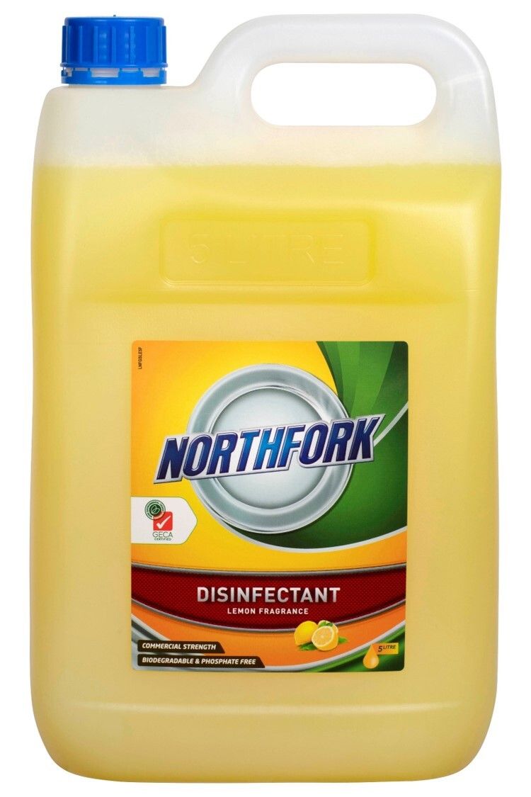 DISINFECTANT NORTHFORK 5L GECA LEMON