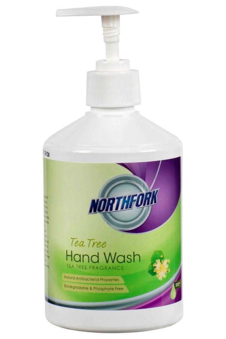 HAND WASH LIQUID NORTHFORK WITH TEA TREE OIL 500ML HAND WASH LIQUID NORTHFORK WITH TEA TREE OIL 500ML