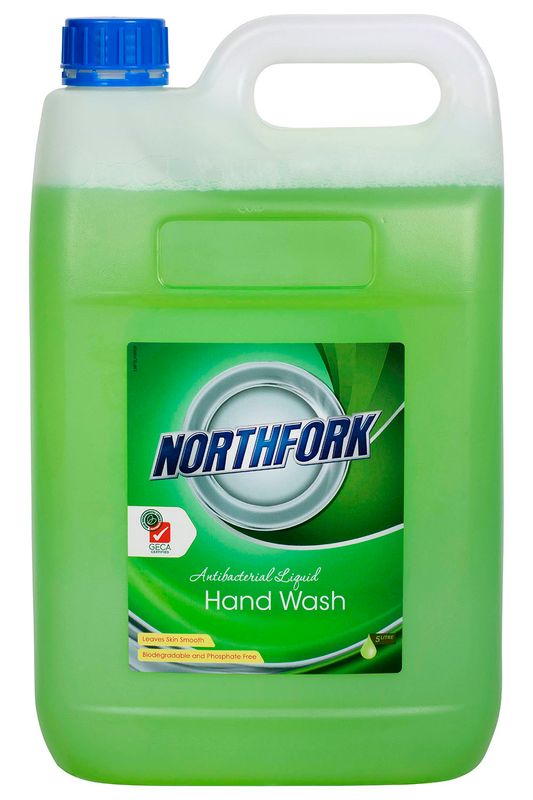 HANDWASH NORTHFORK 5L GECA ANTI-BACTERIAL LIQUID
