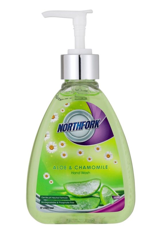 LIQUID HAND WASH NORTHFORK 250ML ALOE & CHAMOMILE