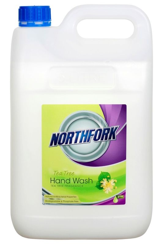 HAND WASH LIQUID NORTHFORK WITH TEA TREE OIL 5LTR