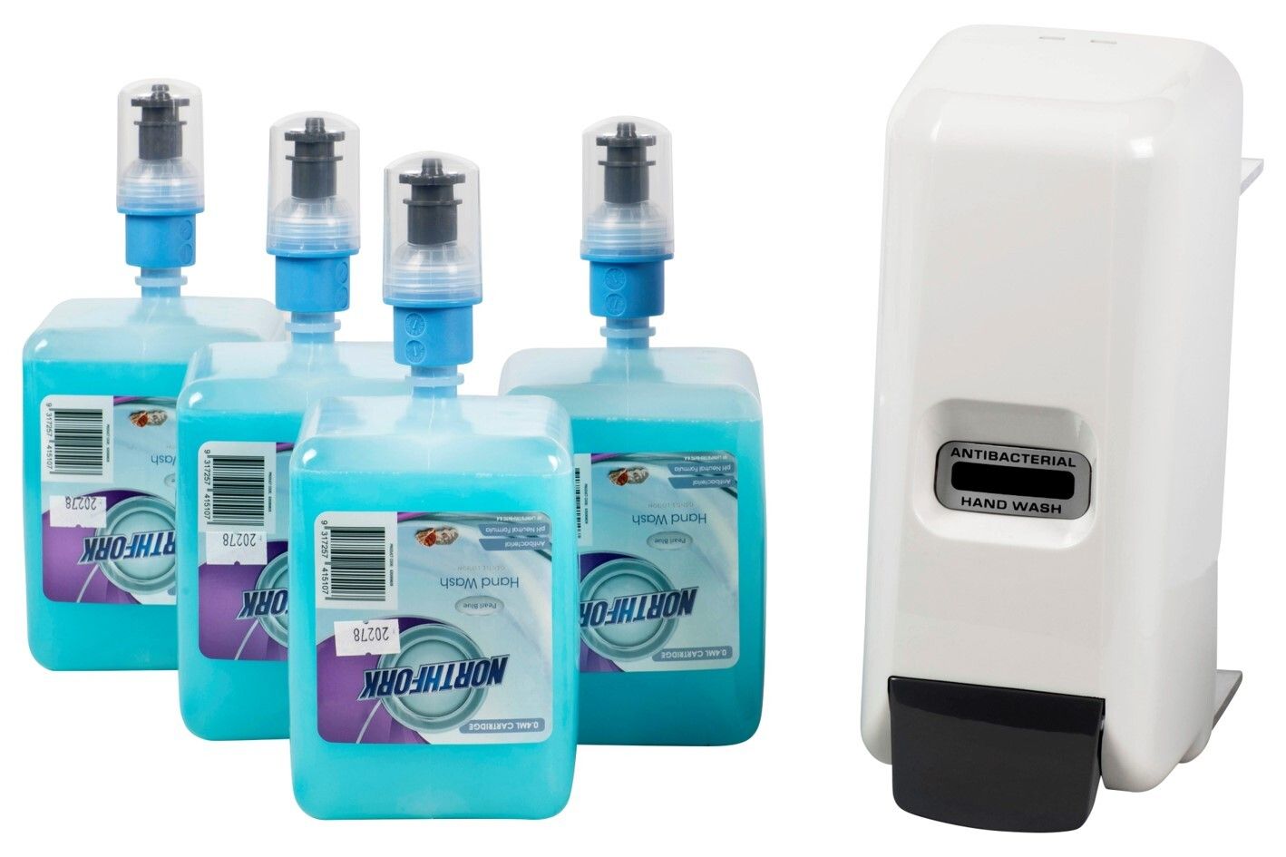 SP- LIQUID HAND WASH NORTHFORK 1.4L START PACK PEARL BLUE