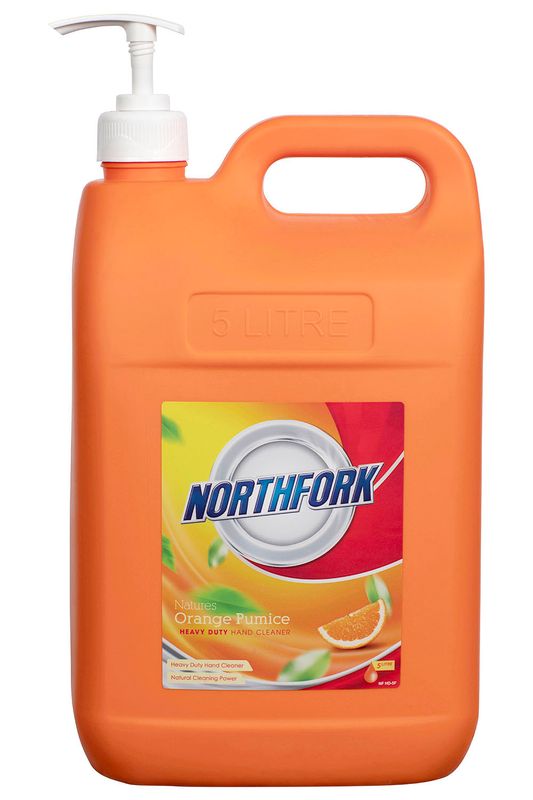 SP- HAND CLEANER NORTHFORK 5L NATURES ORANGE PUMICE