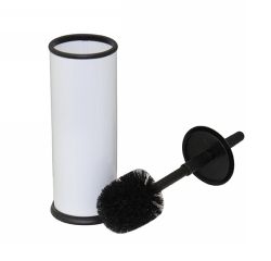 TOILET BRUSH COMPASS POWDER COATED WHITE