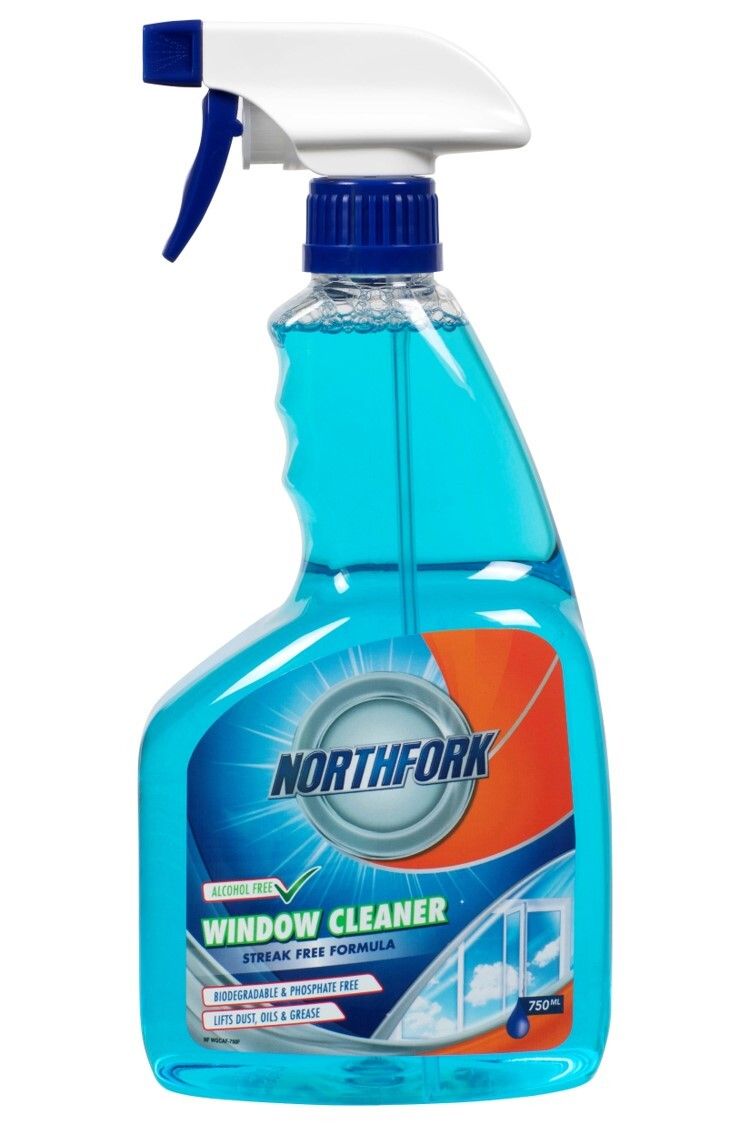 WINDOW CLEANER -NO ALCOHOL NORTHFORK 750ML