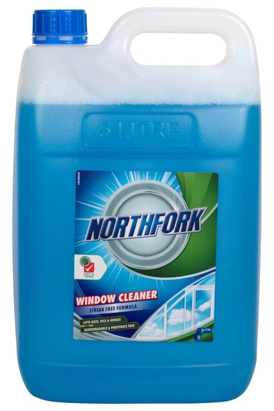 WINDOW AND GLASS CLEANER NORTHFORK 5L GECA