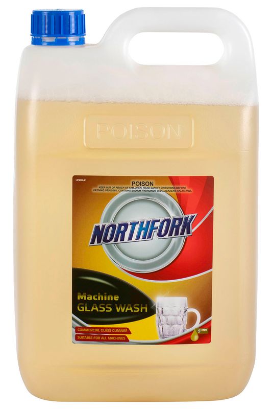 SP- GLASS WASHING NORTHFORK 5L MACHINE LIQUID