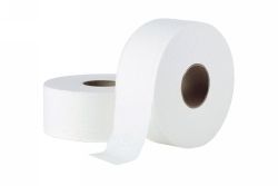 TOILET PAPER ROLL LIVI ESSENTIALS JUMBO 1PLY 600M