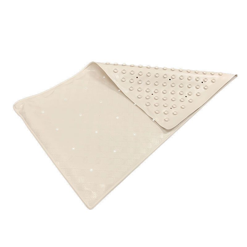 SP- BATH MAT COMPASS LARGE RUBBER WHITE
