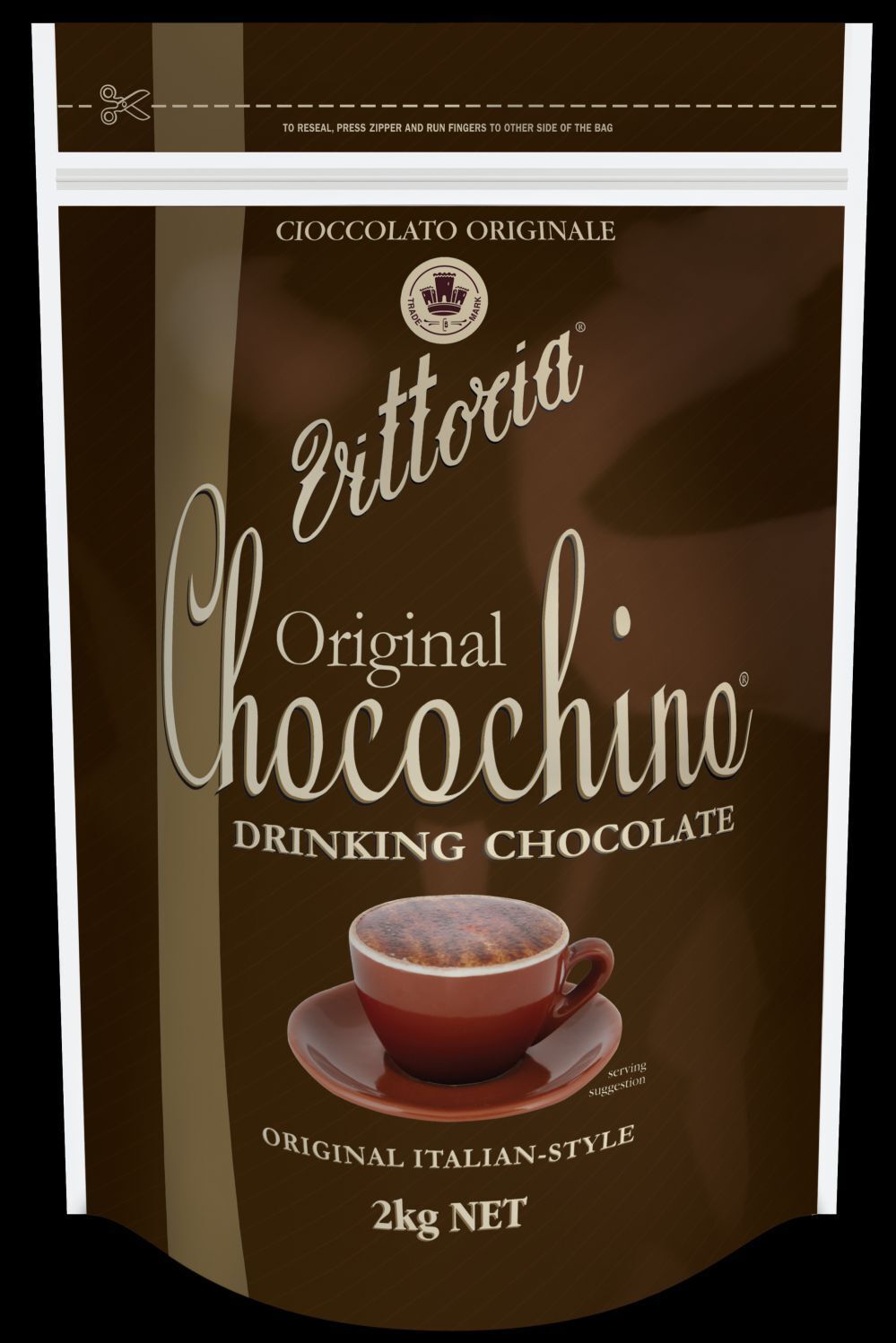 SP- DRINKING CHOCOLATE VITTORIA CHOCOCHINO ORIGINAL 2KG SP- DRINKING CHOCOLATE VITTORIA CHOCOCHINO ORIGINAL 2KG