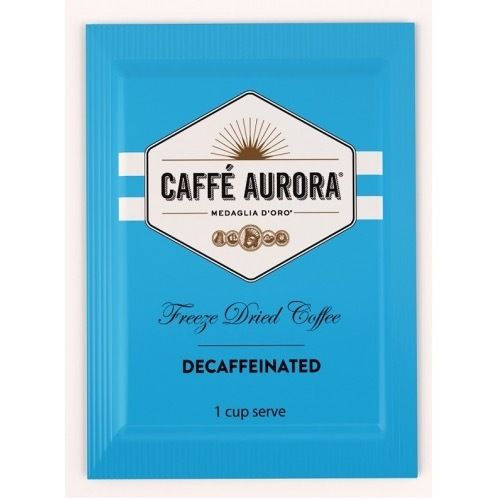 SP- INSTANTS AURORA 500 AUR F/DRIED DECAF SATCHES BLUE VITTORIA F&BPG