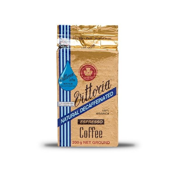 SP- GROUND VITTORIA 200G VITT ESP DECAF GRN GOLD VITTORIA F&BPG