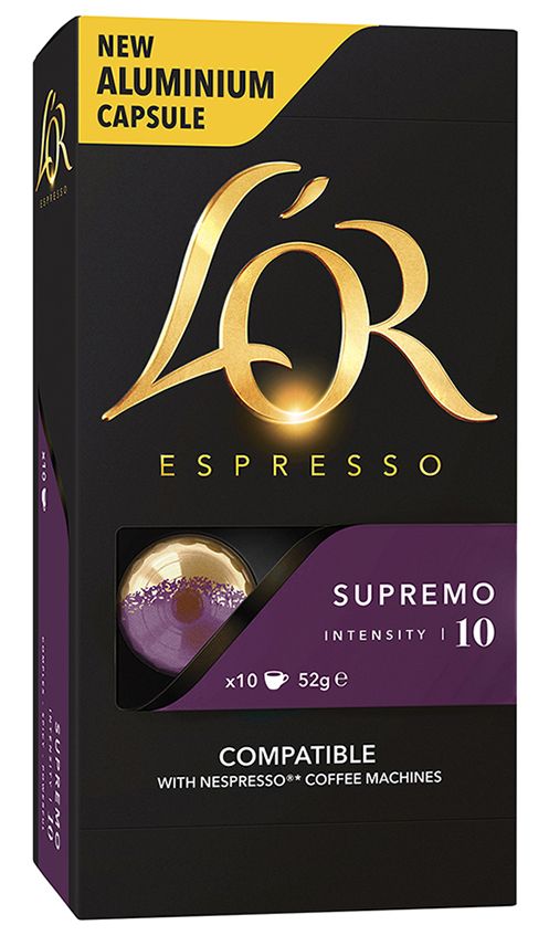 SP- CAPSULES L'OR ESPRESSO SUPREMO 10 BX100
