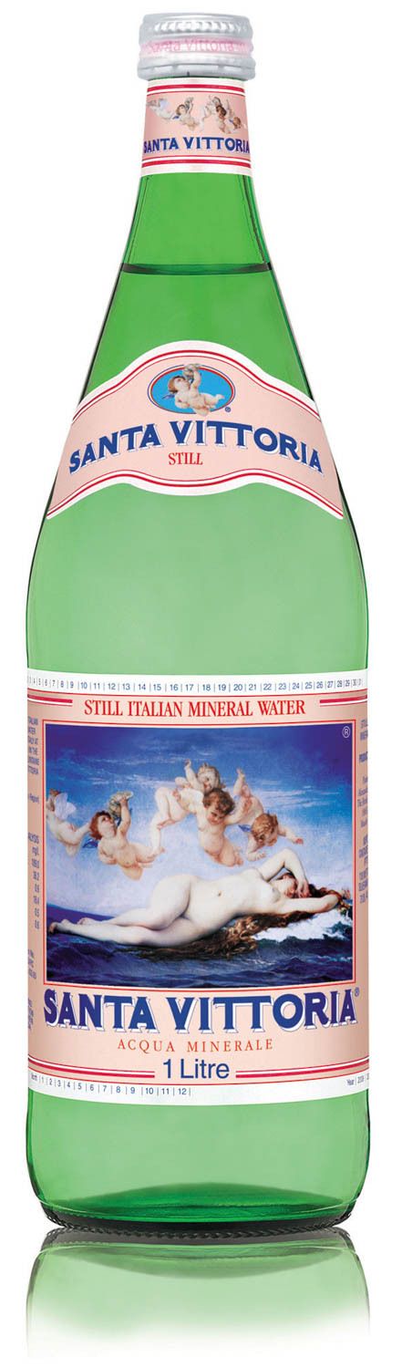 SP- MINERAL WATER SANTA VITTORIA 1 LITRE STILL
