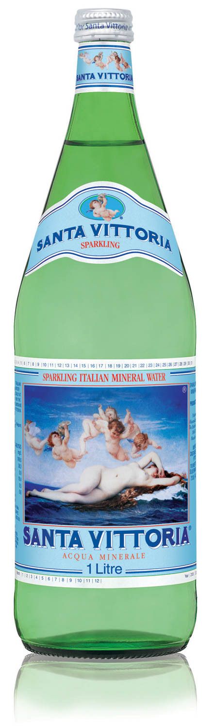 SP- MINERAL WATER SANTA VITTORIA 1 LITRE SPARKLING
