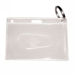 TAGS KEVRON CARD HOLDER W/RING ID18 PK50