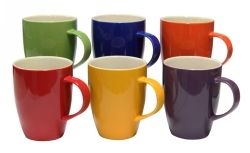 MUG CONNOISSEUR ASSTD COLOURS BX6