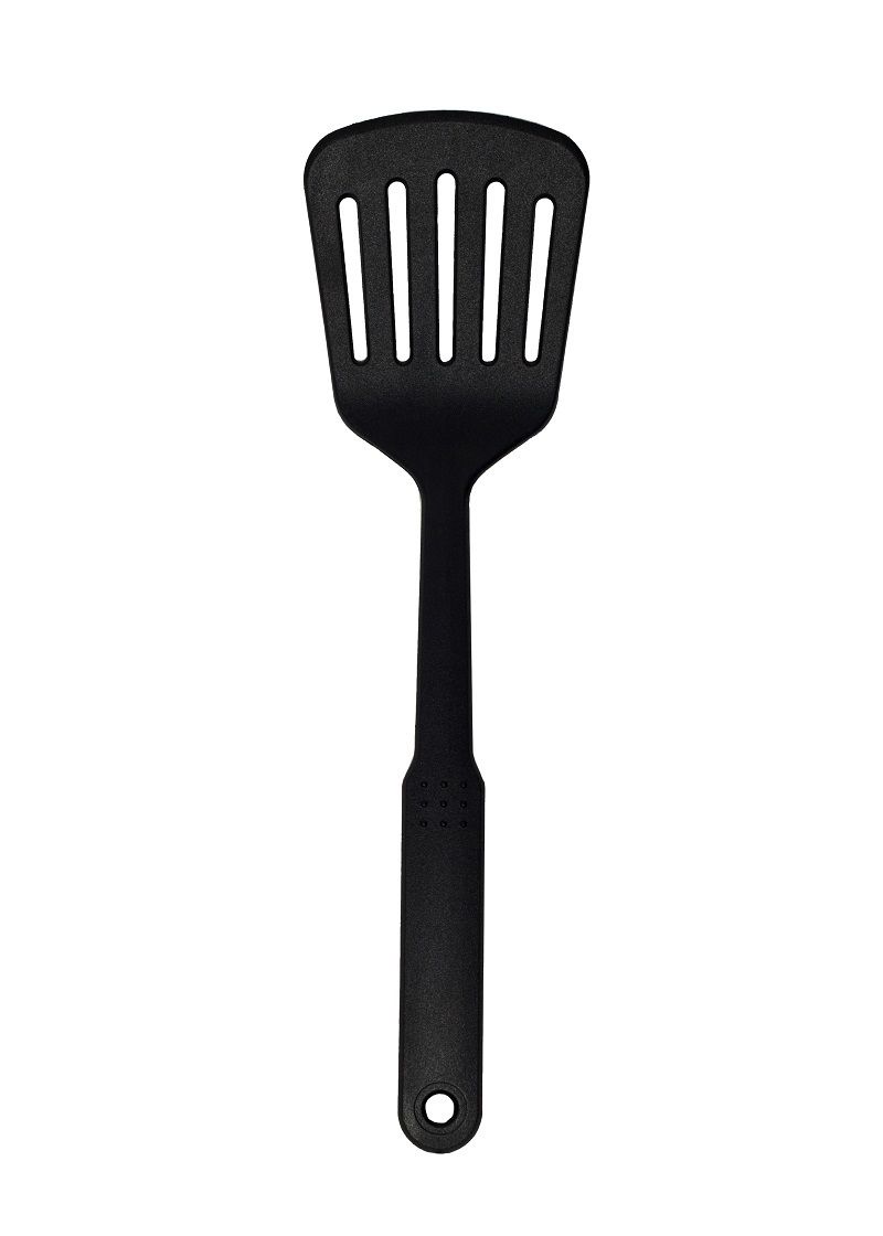 SLOTTED TURNER CONNOISSEUR NON-STICK BLACK