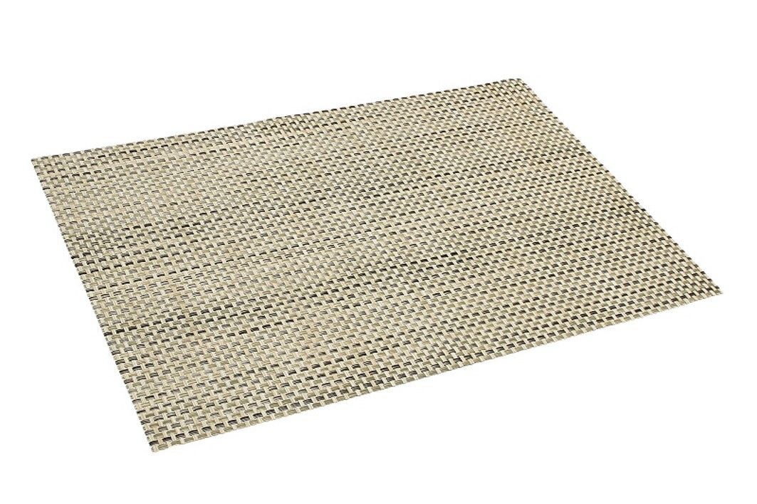 SP- PLACEMAT CONNOISSEUR WOVEN PVC RATTAN PK12