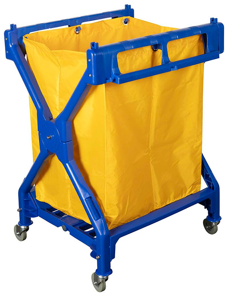 SP- SCISSOR TROLLEY CLEANLINK BLUE