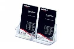 SP- DEFLECT-O BUSINESS CARD HOLDER VERTICAL 2 POCKET 70401 SP- DEFLECT-O BUSINESS CARD HOLDER VERTICAL 2 POCKET 70401