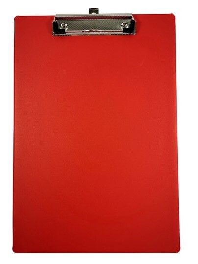 CLIPBOARD GNS A4 PVC RED