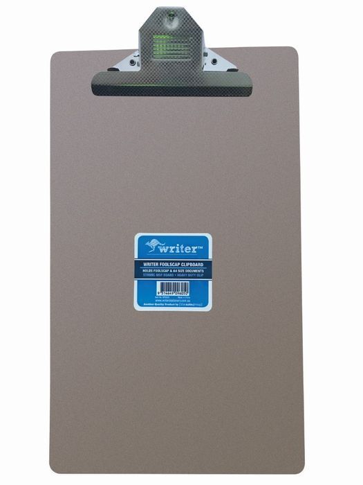 CLIPBOARD WRITER F/CAP MASONITE LARGE CLIP