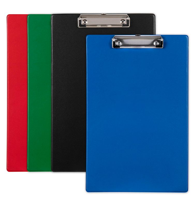 CLIPBOARD MARBIG A4 PVC ASST