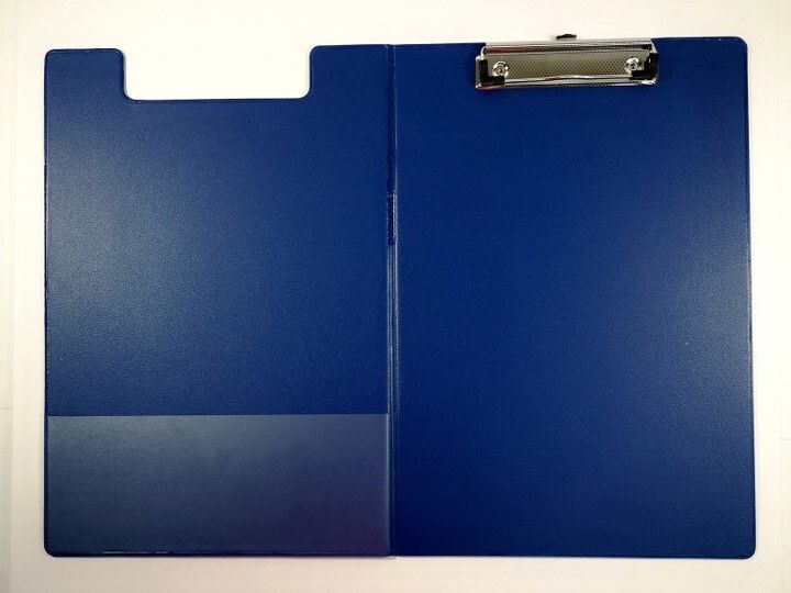 CLIPFOLDER GNS A4 WITH POCKET BLUE