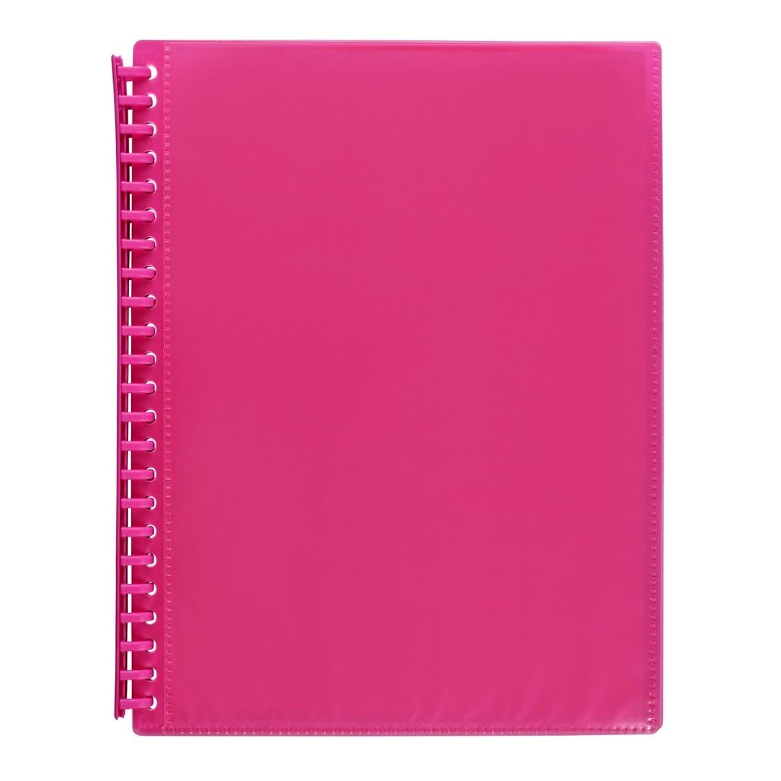 DISPLAY BOOK MARBIG A4 INSERT COVER REFILLABLE PINK 20P DISPLAY BOOK MARBIG A4 INSERT COVER REFILLABLE PINK 20P