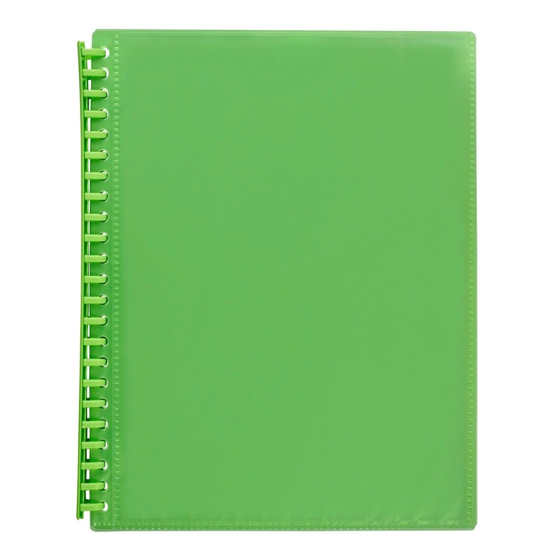 DISPLAY BOOK MARBIG A4 INSERT COVER REFILLABLE LIME 20P DISPLAY BOOK MARBIG A4 INSERT COVER REFILLABLE LIME 20P