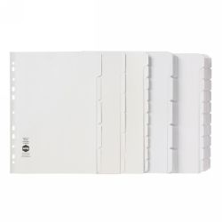 DIVIDERS MARBIG A4 MANILLA 5 TAB REINFORCED STRIP WHITE DIVIDERS MARBIG A4 MANILLA 5 TAB REINFORCED STRIP WHITE