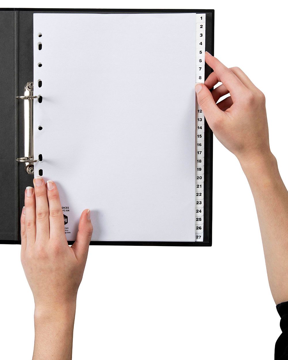 SP- INDICES DIVIDERS MARBIG A4 PP 1-54TAB WHITE