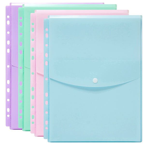 BINDER WALLET MARBIG A4 TOP OPEN PASTEL COLOURS ASST BINDER WALLET MARBIG A4 TOP OPEN PASTEL COLOURS ASST