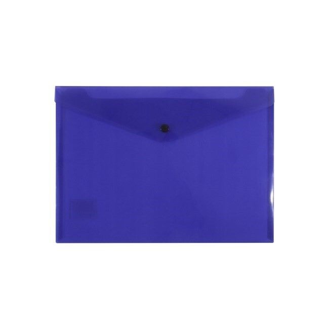 DOCUMENT FOLDER BANTEX A4 BUTTON PURPLE