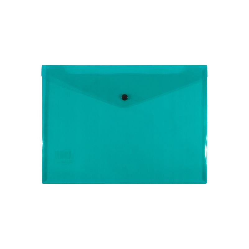 DOCUMENT FOLDER BANTEX A4 BUTTON GREEN