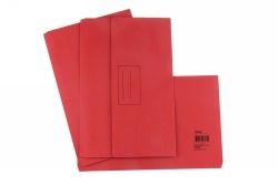 DOCUMENT WALLET STAT FC BOARD RED