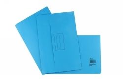 DOCUMENT WALLET STAT FC BOARD BLUE