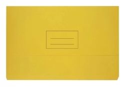 DOCUMENT WALLET BANTEX FC BOARD 240GSM YELLOW