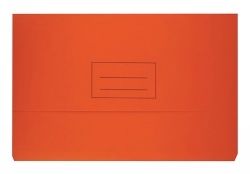 DOCUMENT WALLET BANTEX FC BOARD 240GSM ORANGE