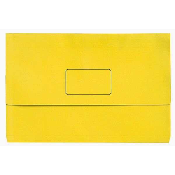 DOCUMENT WALLET MARBIG SLIMPICK F/C BRIGHT YELLOW PK10 DOCUMENT WALLET MARBIG SLIMPICK F/C BRIGHT YELLOW PK10